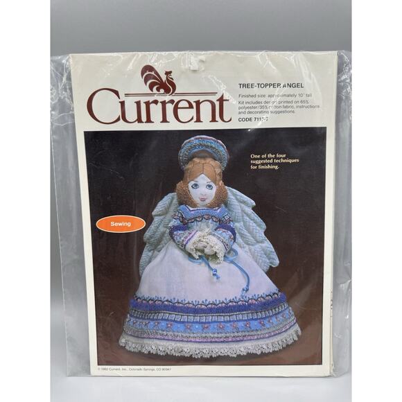 Current Tree Topper Angle Kit #7115-7 Sewing & Embroidery Project 10" - Picture 1 of 6